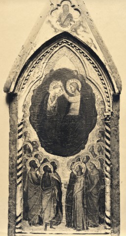 Lindenau Museum — Maestro di San Lucchese - sec. XIV - Incoronazione di Maria Vergine — insieme